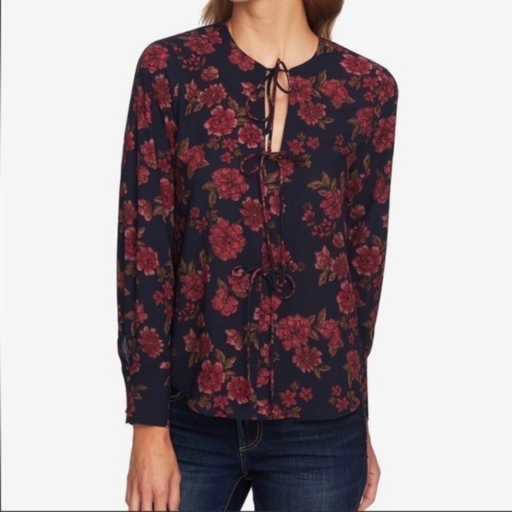 1.State Floral Top sz Large
